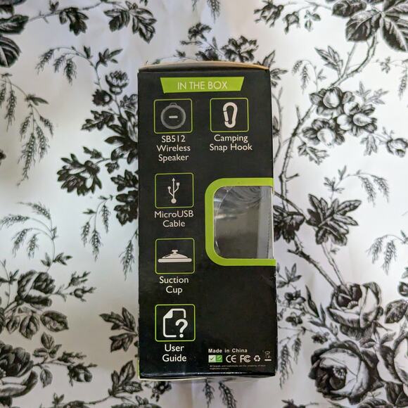 NWT SoundBot SB512 Gray Wireless Mini Water & Shock Resistant Speaker - Picture 4 of 10